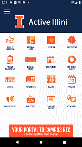 Android application Active Illini screenshort