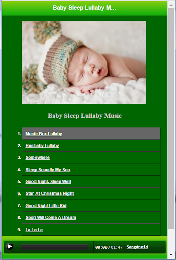 Baby Sleep Music Songs Lullaby