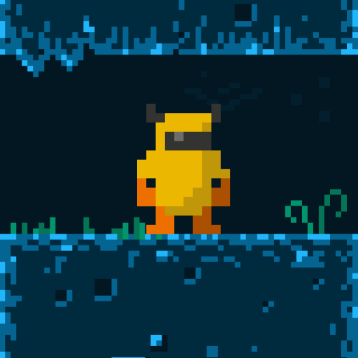 Pixel Monster Runner logo