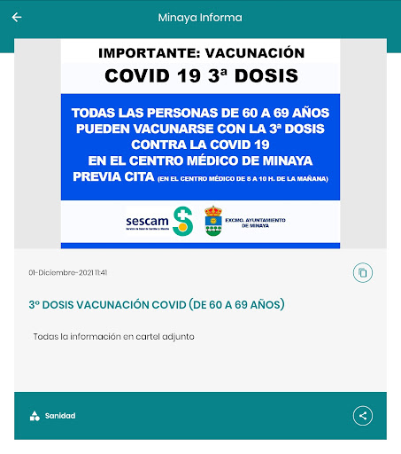 Minaya Informa Screen 3