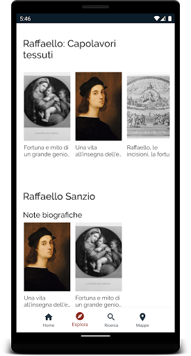 Raffaello capolavori tessuti Screen 3
