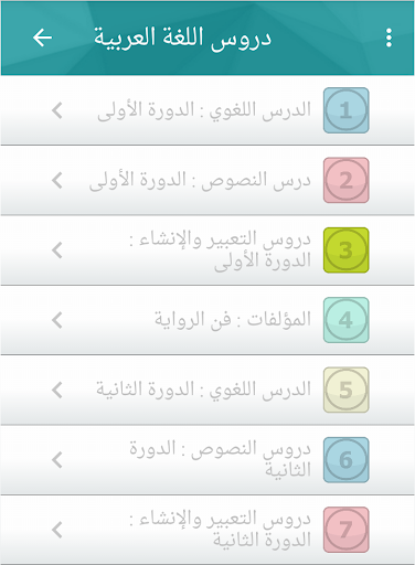 دروس وملخصات - جذع مشترك آداب Screen 3