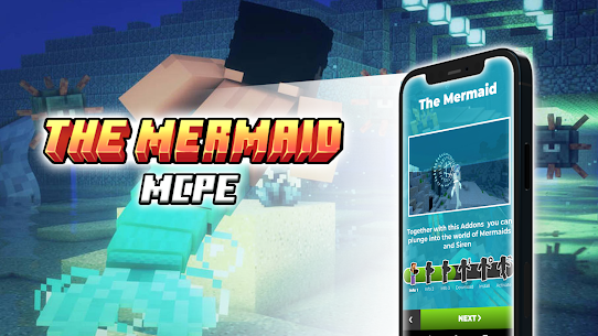 Mermaids Mod Addon for MCPE Apk Mod for Android [Unlimited Coins/Gems] 6