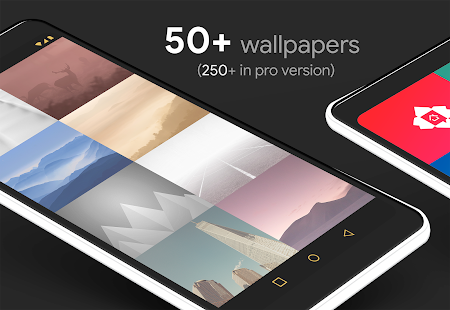 Lines Dark - Icon Pack Screenshot