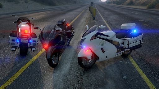 real Police moto bike Chase 1.48 screenshots 15