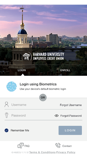 Harvard FCU Cards Screenshot 1 - AppWisp.com