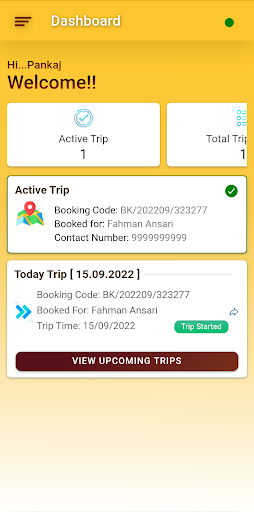TMS Driver App Screen 3