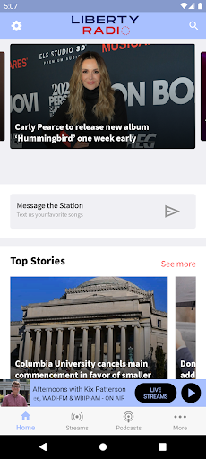 Android application Liberty Media screenshort