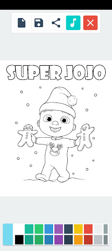 Super Jojo Coloring