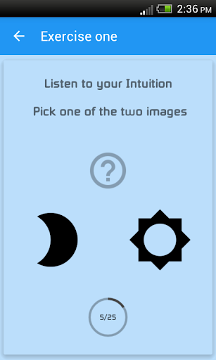 Intuition test