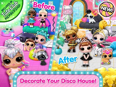 L.O.L. Surprise! Disco House – Virtual Doll Collecting Game