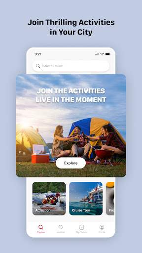 Android application DoJoin - Join Event & Activity screenshort