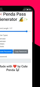 Penda Password Generator