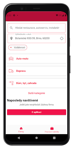 Firmy v dosahu.cz Screenshot 1 - AppWisp.com