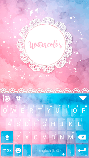 Android application Pastel Color Keyboard screenshort