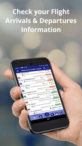 Android application Boston Logan Airport Flights screenshort