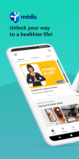 Android application Médis Active screenshort
