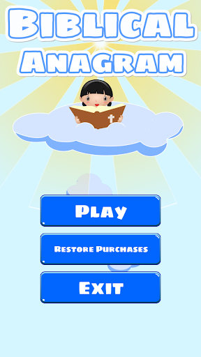 Android application Biblical Anagram screenshort