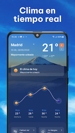 Vista previa de la aplicación