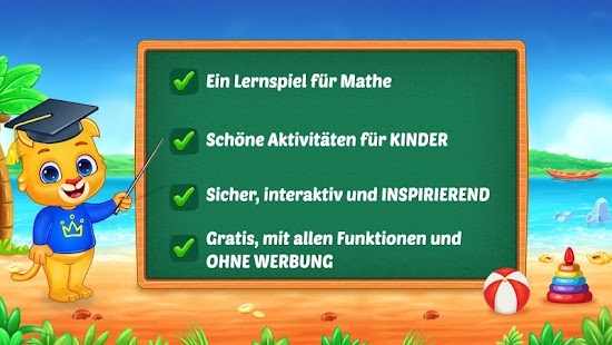 Mathe-Spiele für Kinder - Addition & Subtraktion Screenshot