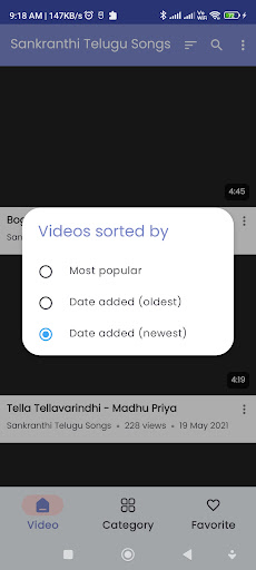 Sankranthi Telugu Songs Screen 2