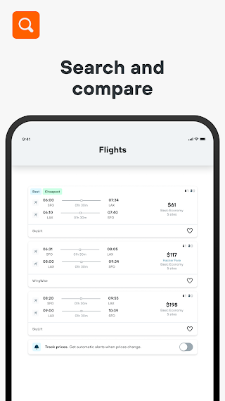 KAYAK: Flights, Hotels & Cars screenshot 10