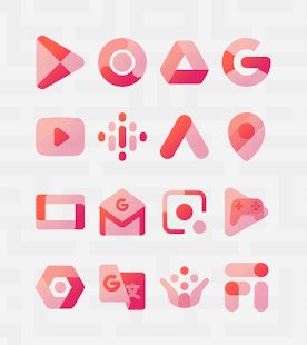 Ichigo Red - екранна снимка на пакет с икони