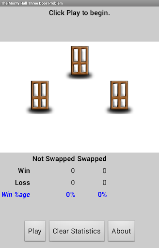 Monty Hall Three Door Problem