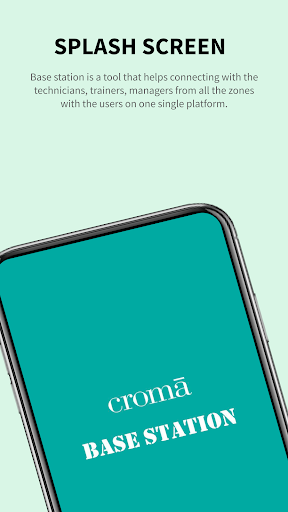 Android application Croma Basestation MobCast screenshort