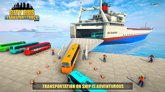 City Bus Games Transport Truck 2.5 screenshots 3