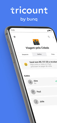 tricount - dividir contas Screenshot 1