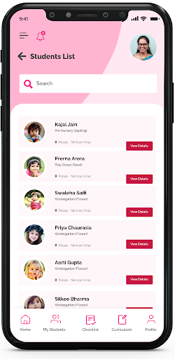 Petals Teacher Connect Screen 3