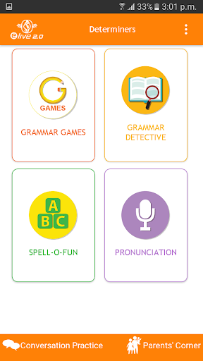 Gems English Grammar 8 Screen 3