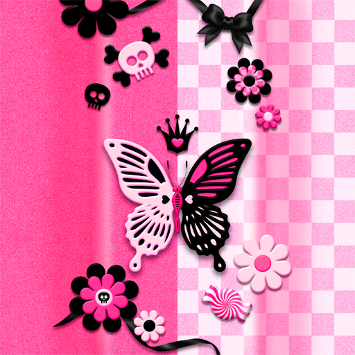 Funky Butterfly - Wallpaper logo