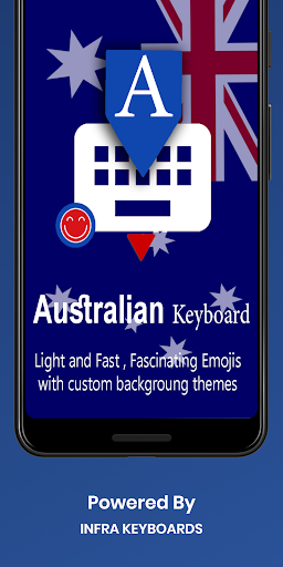 Android application Australian Keyboard by Infra screenshort