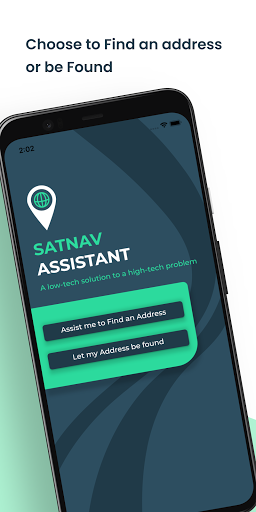 Android application Satnav Assistant screenshort