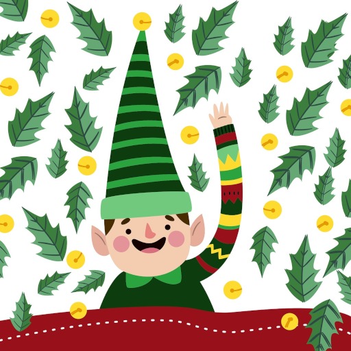 Christmas Party Elf Name Gener logo