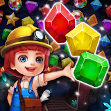 Jewels Cave Crush: Match 3 Puzzle icon