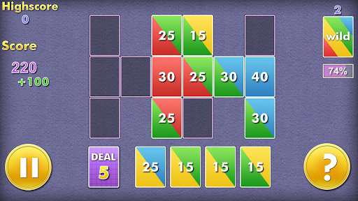 Match The Color Solitaire Screen 3