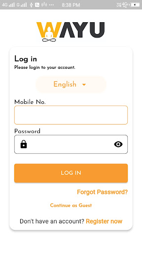 Android application WayuAI screenshort