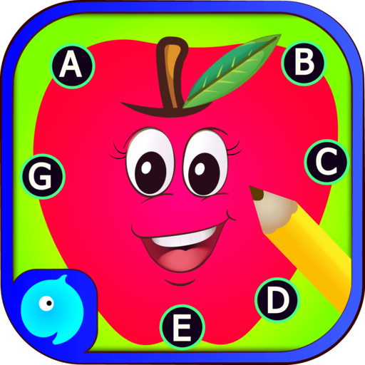 Connect the dots ABC Kids Game  Icon