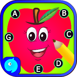 Ikonbillede Connect the dots ABC Kids Game