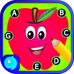 Dot To Dot Game Connect The Dots Abc Kids Games Apps On Google Play