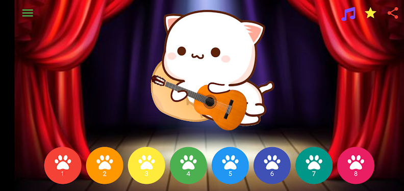 #4. Peach Cat Music (Android) By: Busber