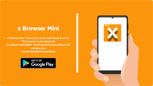 x Browser Mini - Fast & Safe screenshot 1