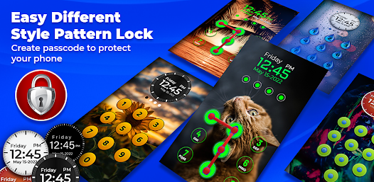 Pattern Lock Screen App  screenshots 9