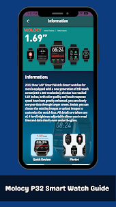 Molocy P32 Smart Watch Guide