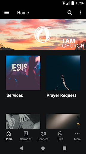 Android application I AM CHURCH - TX screenshort