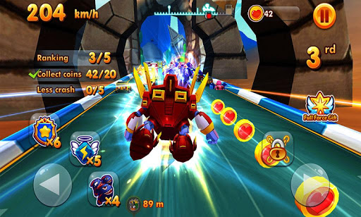 Toon Car Transform Racing Game 4.0 screenshots 4