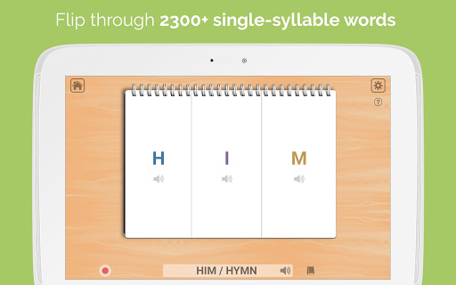 Screenshot of Speech FlipBook